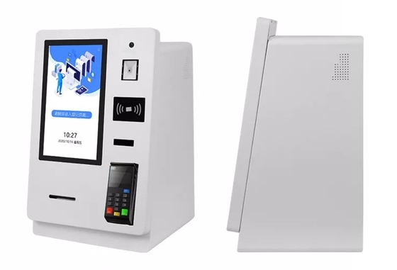 Гостиница 15,6 дюймов автоматическая умная проверяет внутри киоск с блоком развертки паспорта распределителя карты