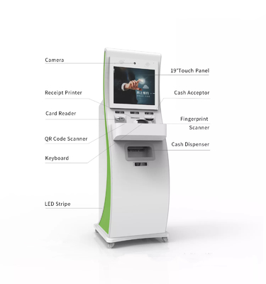 Торговый автомат BTC выкупает машину Cryptocurrency платежа наличными ATM отправляет получает систему