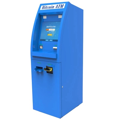 машина ATM банка сенсорного экрана 19inch с оптовыми акцептором и распределителем наличных денег