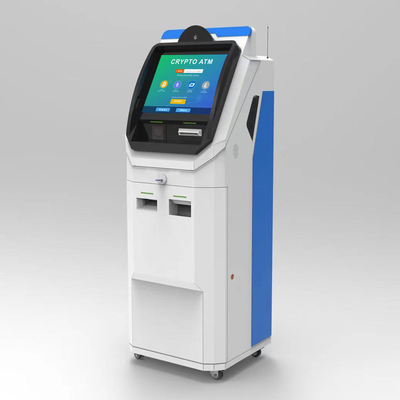 21,5 дюйма 10 касания экрана Bitcoin ATM пунктов наличных денег киоска к секретному ATM