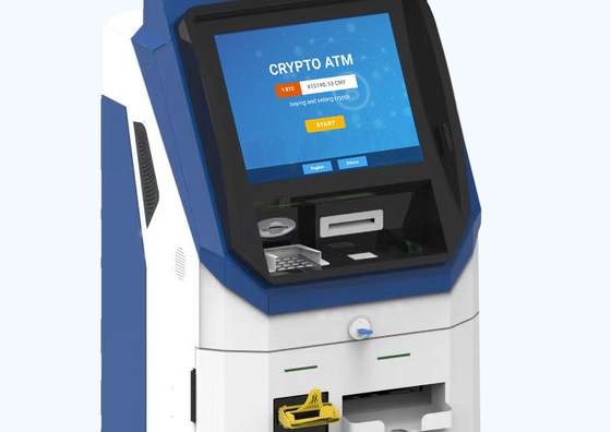 Оборудование и поставщик программ киоска ATM Bitcoin производителя машины Cryptocurrency ATM