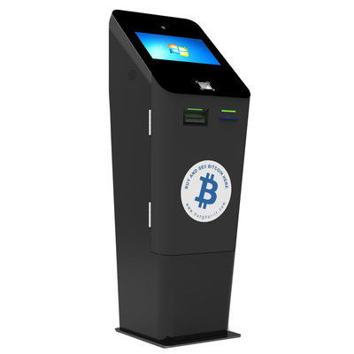 Наличные деньги Hunghui наличными из секретной машины рассказчика Bitcoin черноты машины ATM