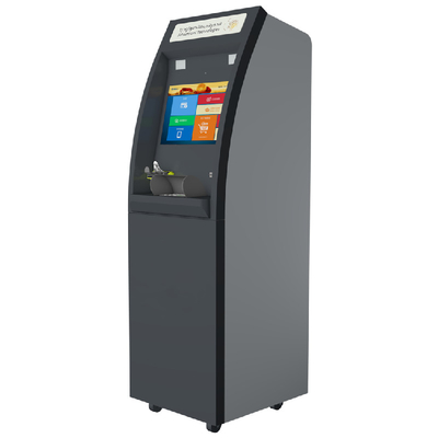 Автоматическая машина распределителя наличных денег ATM супермаркета с 500/3000 примечаний