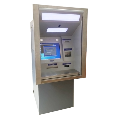 Киоск установленный стеной ATM ODM OEM подвергает механической обработке для доказательства вандала банка
