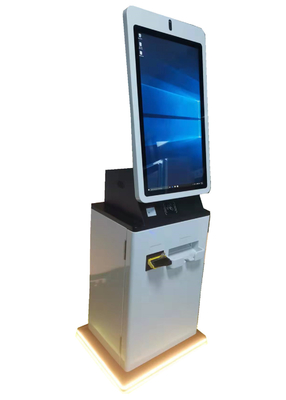 Киоск Floorstanding оплаты экрана касания киоска обслуживания собственной личности Win10 LCD умный